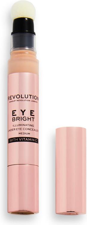 Makeup Revolution Eye Bright Illuminating Under Eye Concealer Medium silmänalusvoide 2,9 ml neutraalille ihon pohjavärille