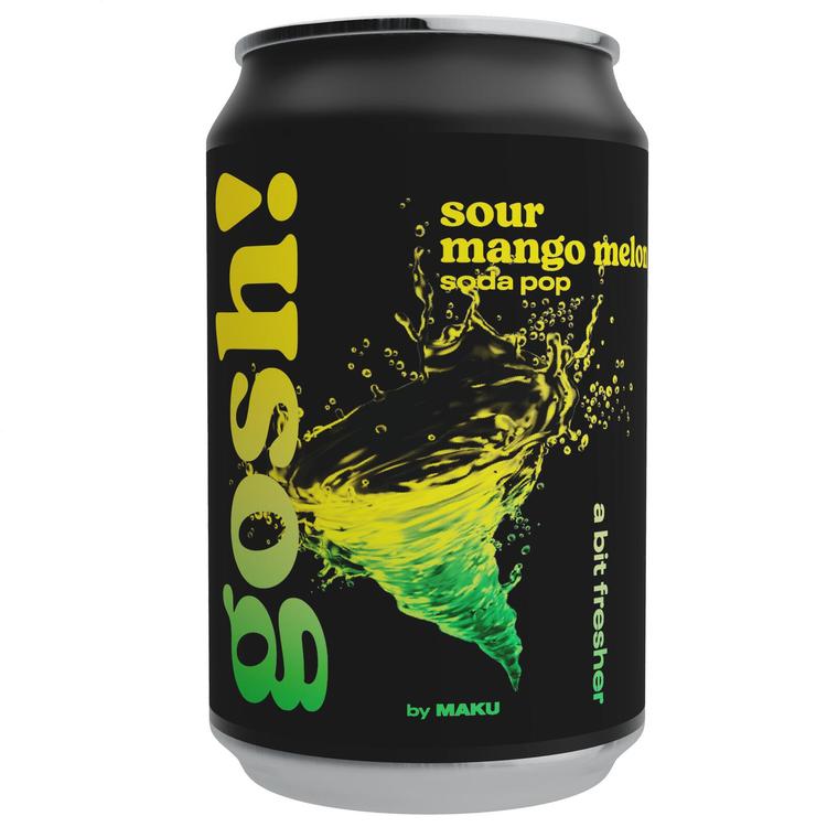 Gosh! Sour Mango-Melon Soda pop virvoitusjuoma 0,33l tlk