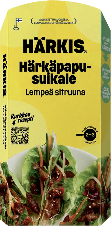 Härkis 250g lempeä sitruuna härkäpapusuikale