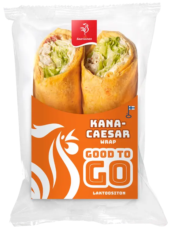 Saarioinen Good to Go Kana-Caesarwrap 220g