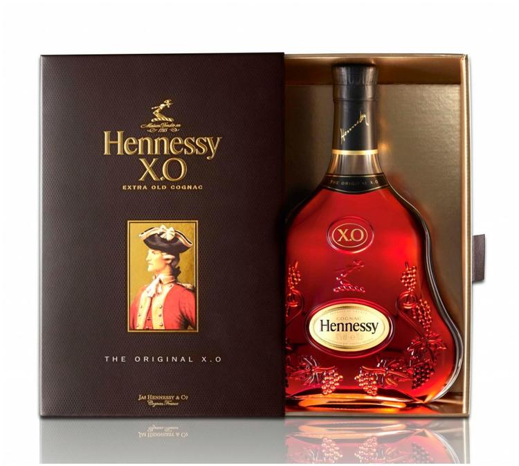 Hennessy XO Cognac 40%vol 350ml, karbis