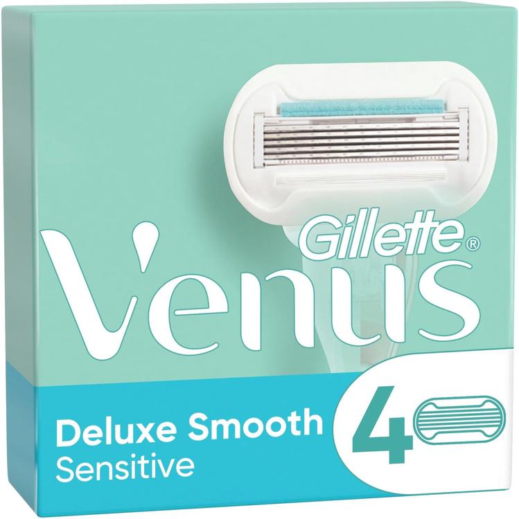 Gillette Venus Deluxe Smooth Sensitive 4kpl terä
