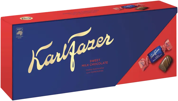 Karl Fazer vaalea maitosuklaa suklaakonvehti 270g