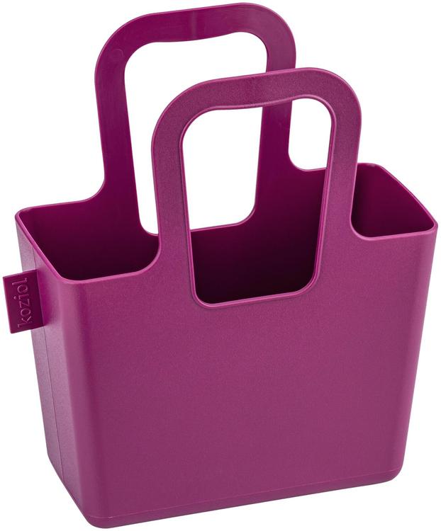 Säilituskott Taschelini solid aubergine