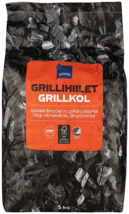 Rainbow grillihiili 5 kg
