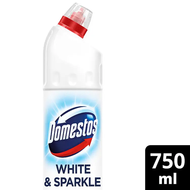 Domestos White & Sparkle WC-puhdistusaine 750 ml