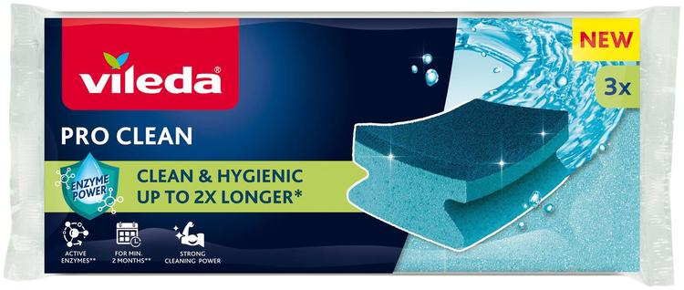Svammid Vileda Pro Clean 3tk