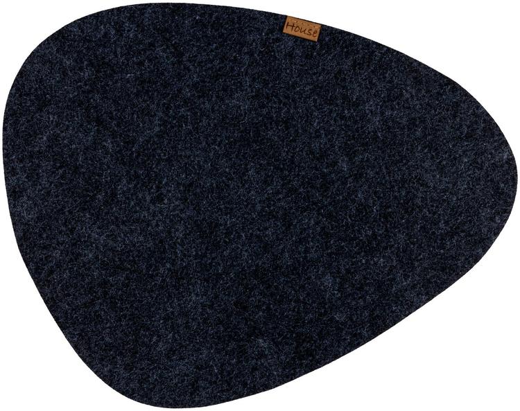 House huopatabletti Stones 34x42 cm, tummanharmaa