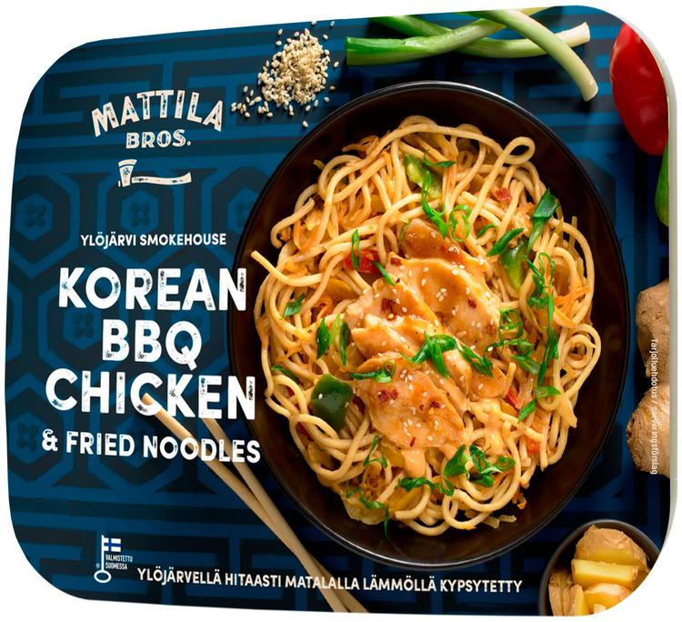 Mattila Bros. Korean BBQ chicken & fried noodles 280g