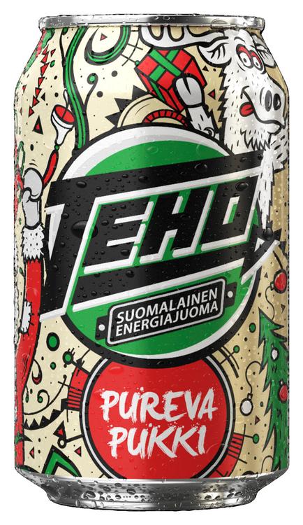 TEHO Pureva Pukki energiajuoma 0,33 l tlk