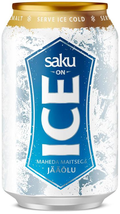 Saku On Ice Hele Õlu 5%vol 330ml