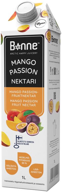 Bonne Mango-passionhedelmänektari 1L