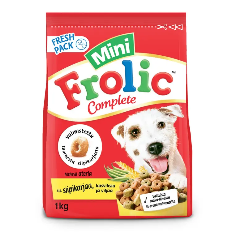 Frolic Mini Siipikarjaa, kasviksia ja viljaa 1kg