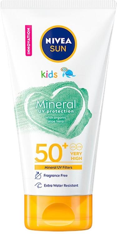 NIVEA SUN 150ml Kids Mineral Sunscreen SK50+ -aurinkosuojavoide