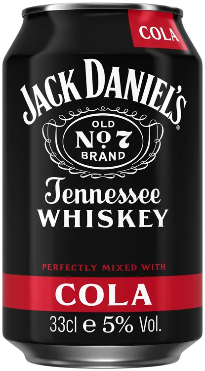 Jack Daniel's & Cola 5% 33cl can