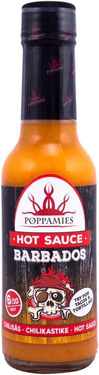 Poppamies Hot Sauce Barbados chilikastike 150ml