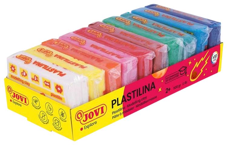 Jovi plastiliin 10 värvi a 50 g