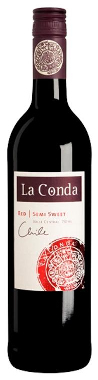 La Conda Semi Sweet Red GT vein 13%vol 750ml