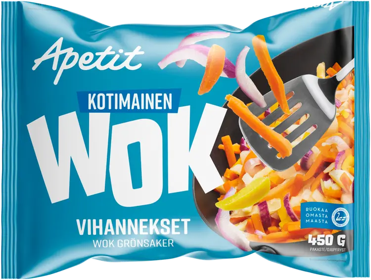 Apetit Kotimainen Wok Vihannekset pakaste 450g