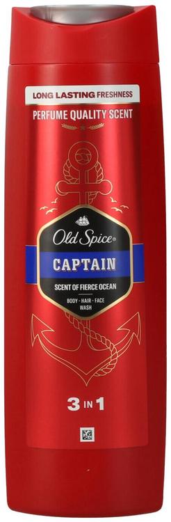 Old Spice suihkusaippua Captain 3in1 400 ml