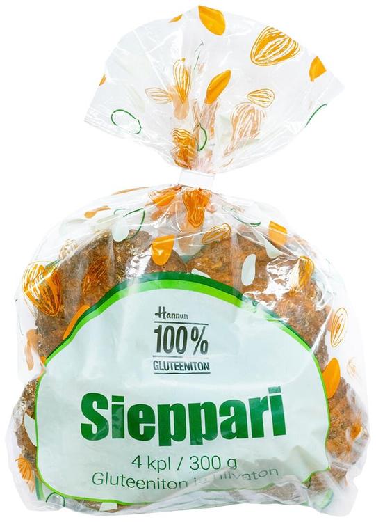 Hannun 100% gluteeniton Sieppari gluteeniton jyväsämpylä