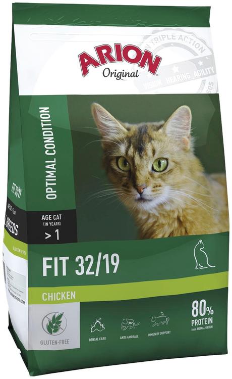 Arion ORIGINAL Kissa Adult FIT 2 kg, aktiivisille