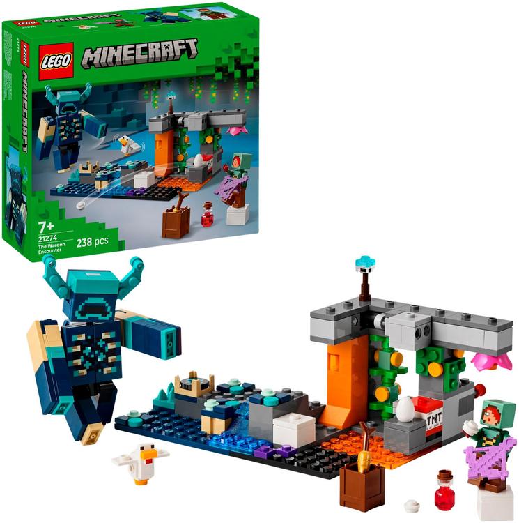 LEGO® Minecraft 21274 Vartijan kohtaaminen