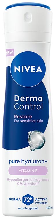 NIVEA 150ml Derma Control Restore Deo Spray -antiperspirantti