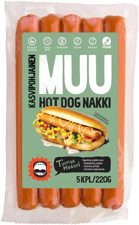 MUU Hot Dog Nakki 220 g