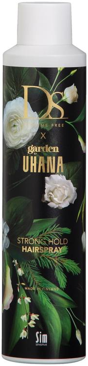 DS X Uhana by Garden Strong Hold Hairspray hiuskiinne 300 ml