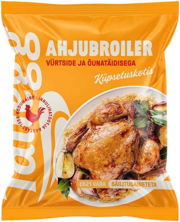 Tallegg Ahjubroiler Vürtside Ja Õunatäidisega Kg