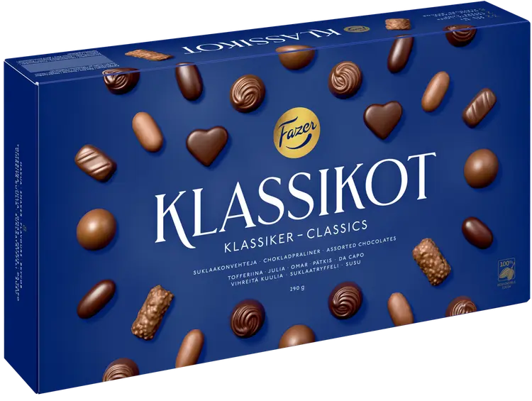 Fazer Klassikot suklaakonvehtirasia 290g