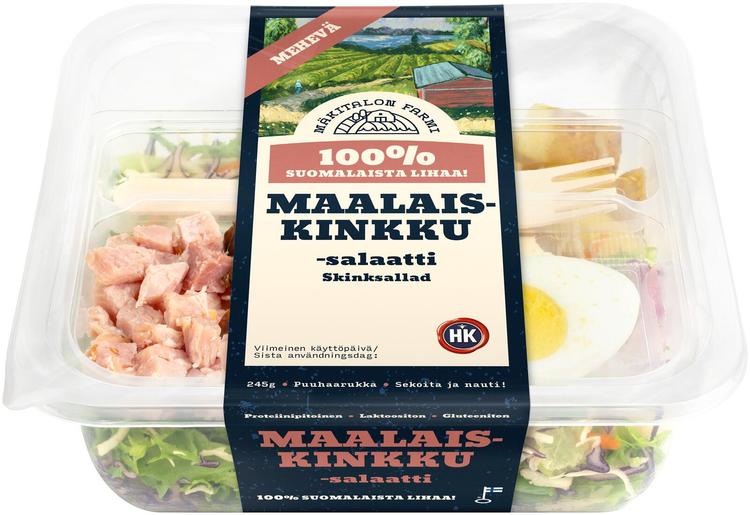 Mäkitalon Farmi Salaattiateria Maalaiskinkku 245g