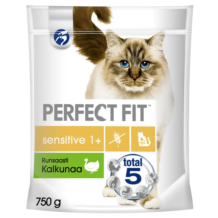 Perfect Fit sensitive sterile kalkkuna 750g