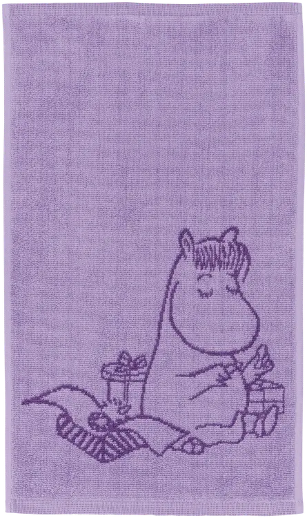 Moomin Arabia käsipyyhe 30x50 Niiskuneiti pur