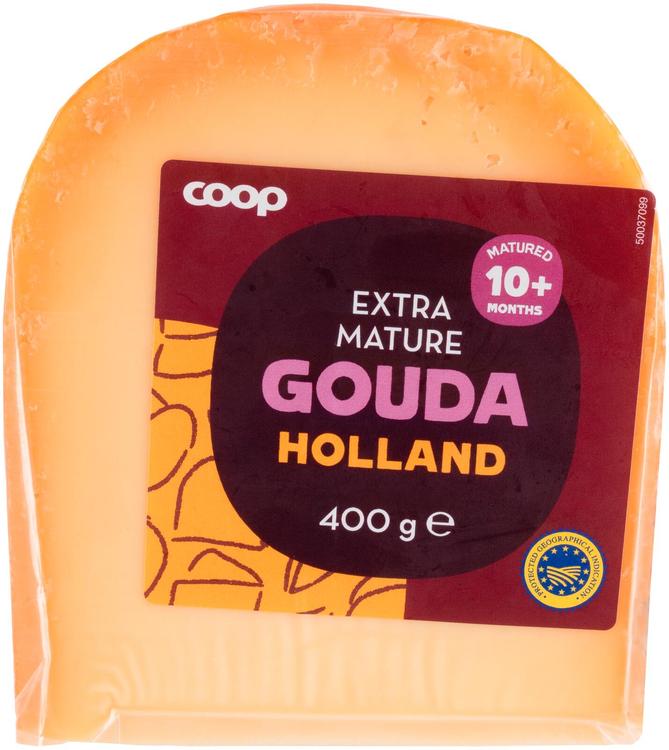 Coop Gouda Holland Extra Mature juusto 10 kk 400 g