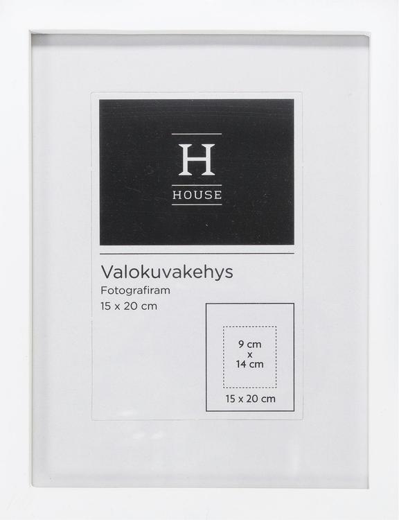 House Leo valokuvakehys 15x20cm valkoinen