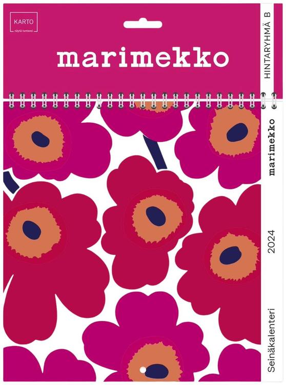 Seinäkalenteri Marimekko 2024