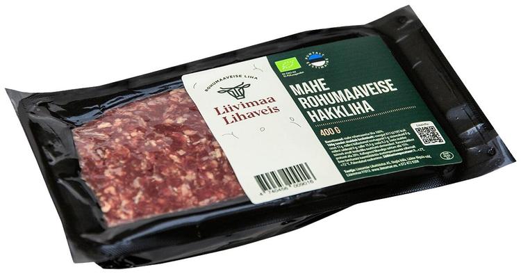 Mahe rohumaaveise hakkliha 400 g