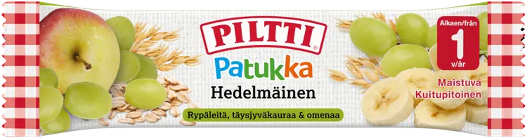 Piltti 25g Hedelmäinen välipalapatukka 1v