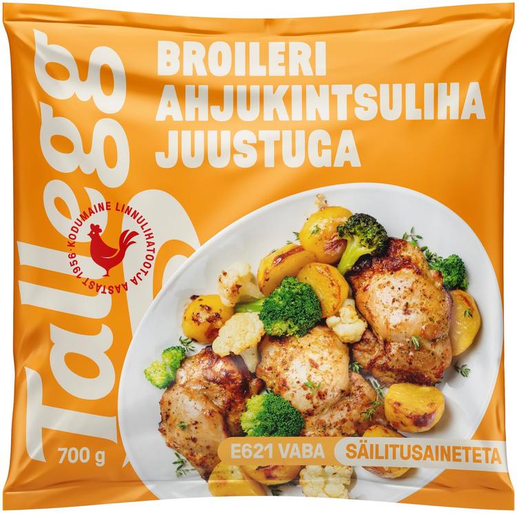 Tallegg Broileri Ahjukintsuliha Juustuga 700G