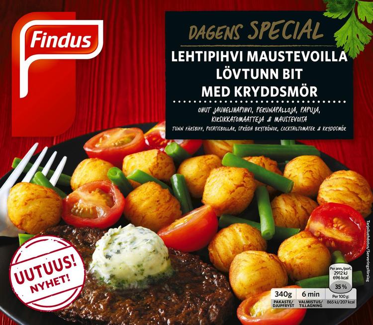 Findus Dagens Special Ohut jauhelihapihvi maustevoilla 340g, pakaste