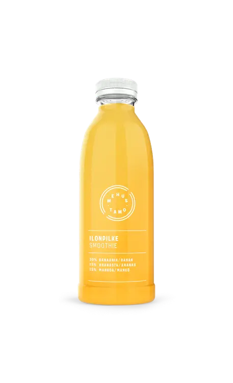 Mehustamo ilonpilke banaani-ananas-mango smoothie 750ml