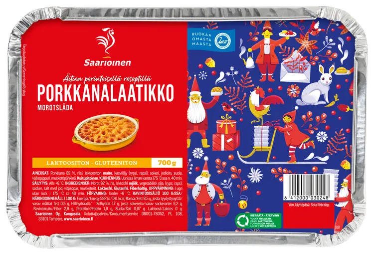 Saarioinen Porkkanalaatikko 700g