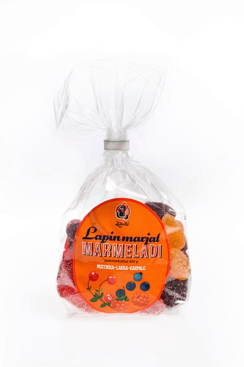 Kouvolan Lakritsi Lapin Marjat 400 g marmeladi