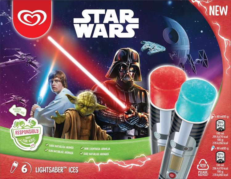 Heartbrand Monipakkaus Star Wars Lightsaber™ 480 ML