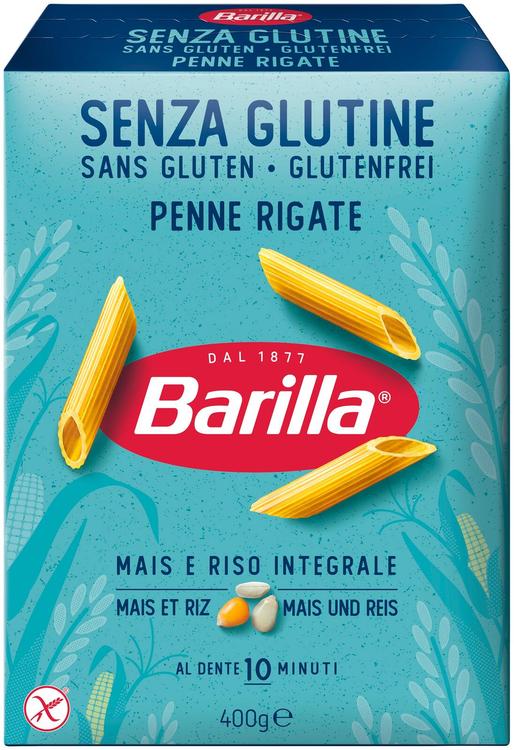 Barilla pasta Penne Rigate, gluteenivaba 400g