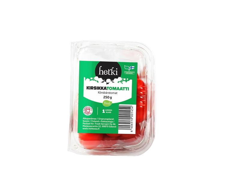 Fresh Hetki Kirsikkatomaatti 250g FI 1lk
