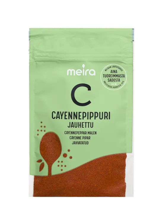 Meira Cayennepippuri jauhettu 22g