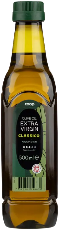 Coop ekstra-neitsytoliiviöljy classico 500 ml